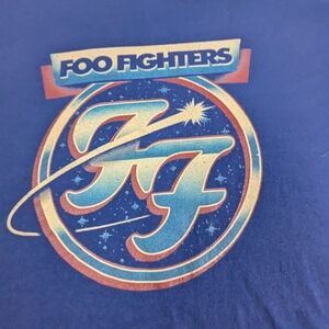 Foo Fighters Blue Band Tee Shirt 3XL